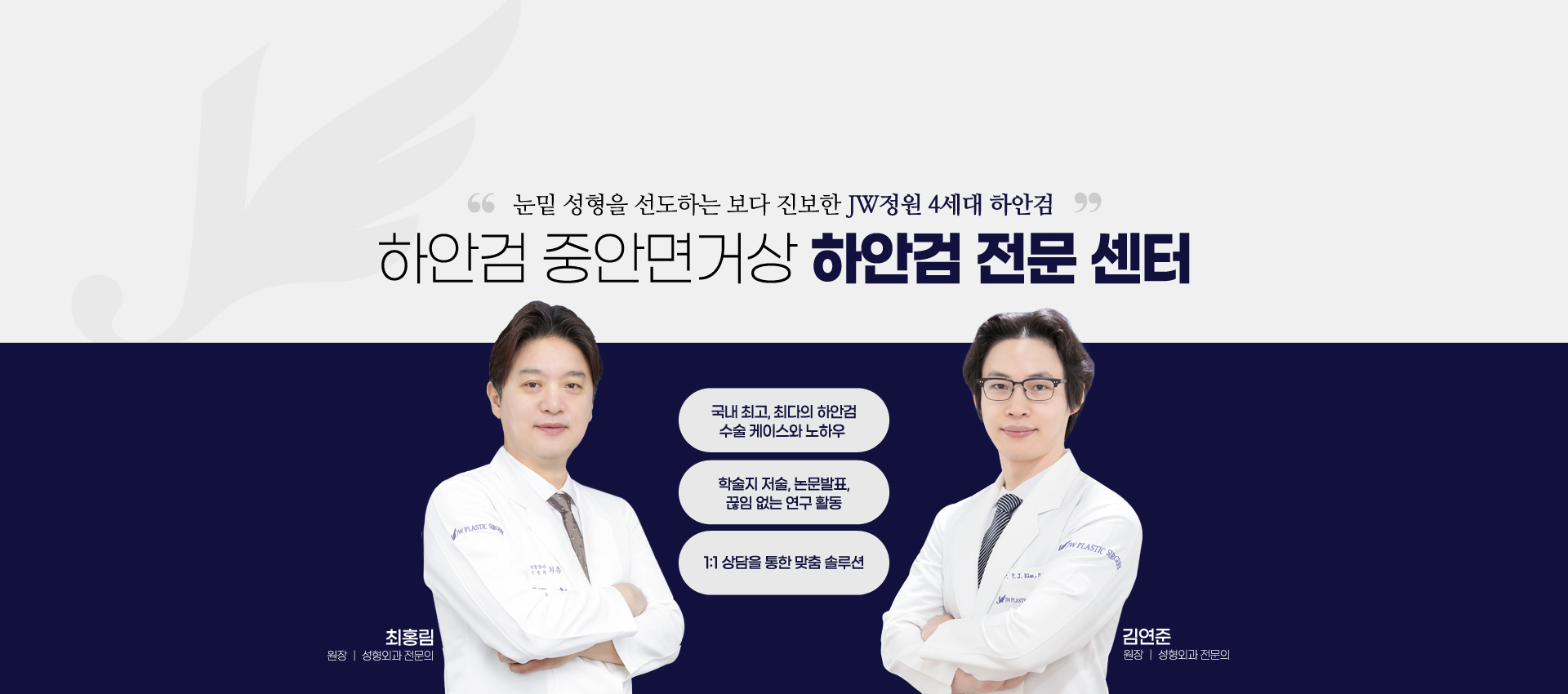 하안검중안면거상